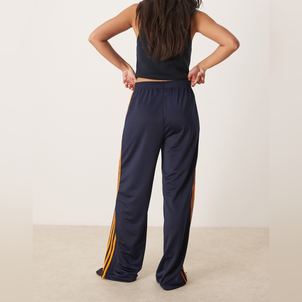 adidas Adicolor Classic Firebird Loose Women’s Track Pants -Night Indigo JW1229 - Picture 2 of 9